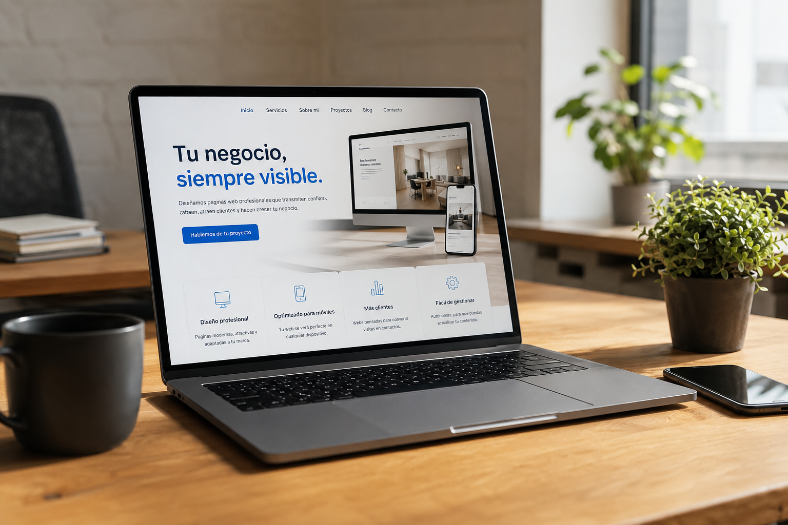 Por qué tu negocio necesita una página web profesional en 2026