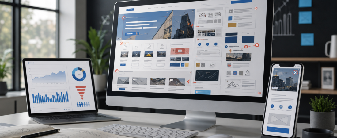 5 errores que hacen que una página web no consiga clientes