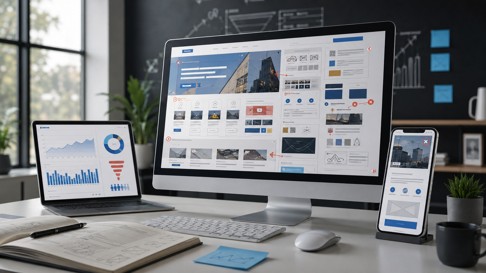 5 errores que hacen que una página web no consiga clientes