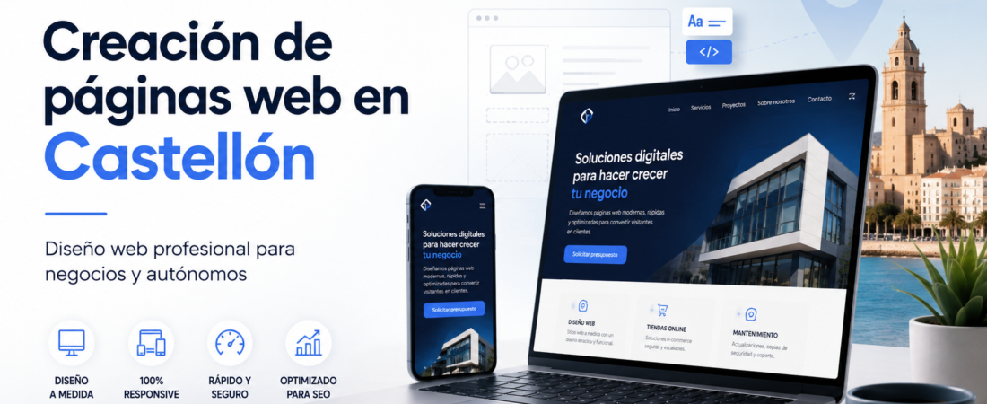 Creación de páginas web en Castellón