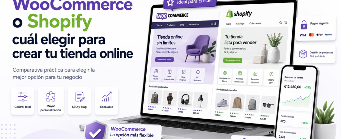 ¿WooCommerce o Shopify?
